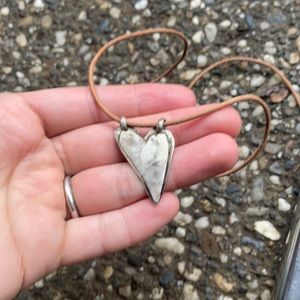 🌿 Rustic Heart Necklace 🌿
